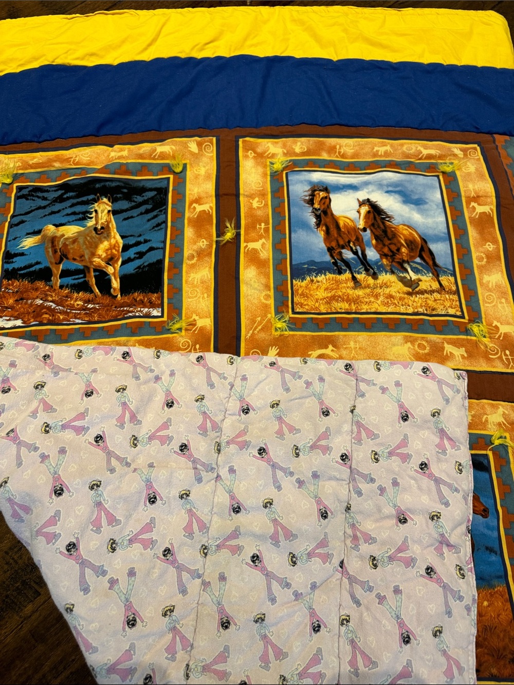 Handmade Kids Quilt - Picture 7 of 9